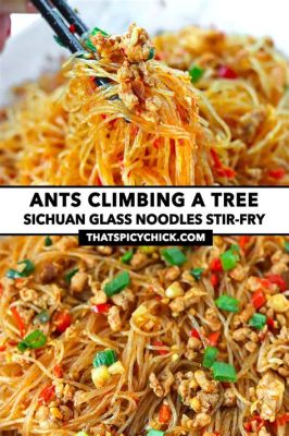  Ant-Climbing Spicy Noodles: A Symphony of Numbing Spice and Fragrant Chili Oil