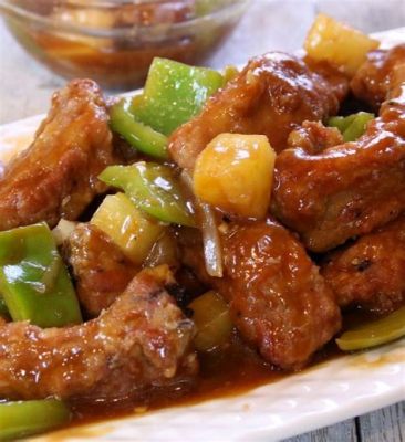  Sweet And Sour Ribs, A Symphony Of Tangy Delight Meets Savory Crunch!