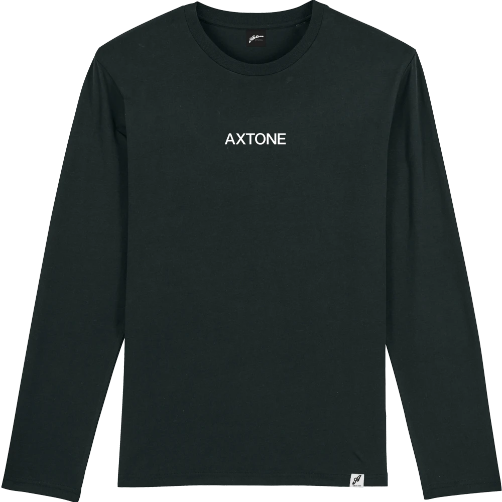 Axtone Approved - Embroidered Black Long Sleeve Tee