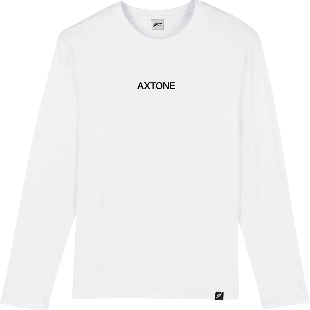 Axtone Approved - Embroidered White Long Sleeve Tee