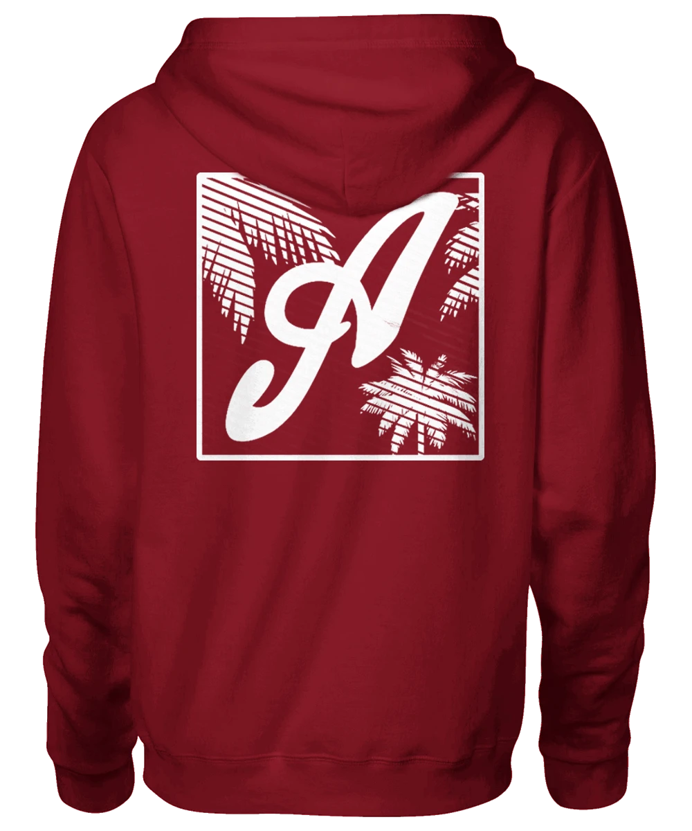 Axtone 'Miami' Red Hoodie