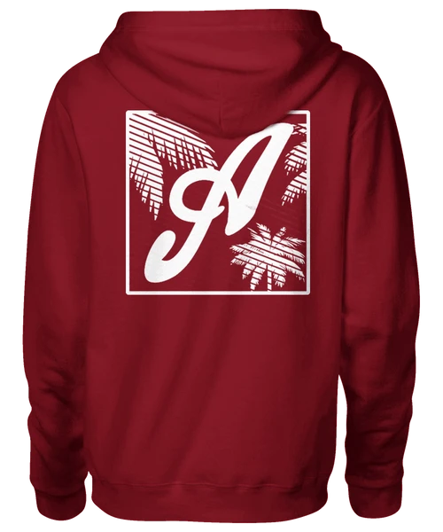 Axtone 'Miami' Red Hoodie