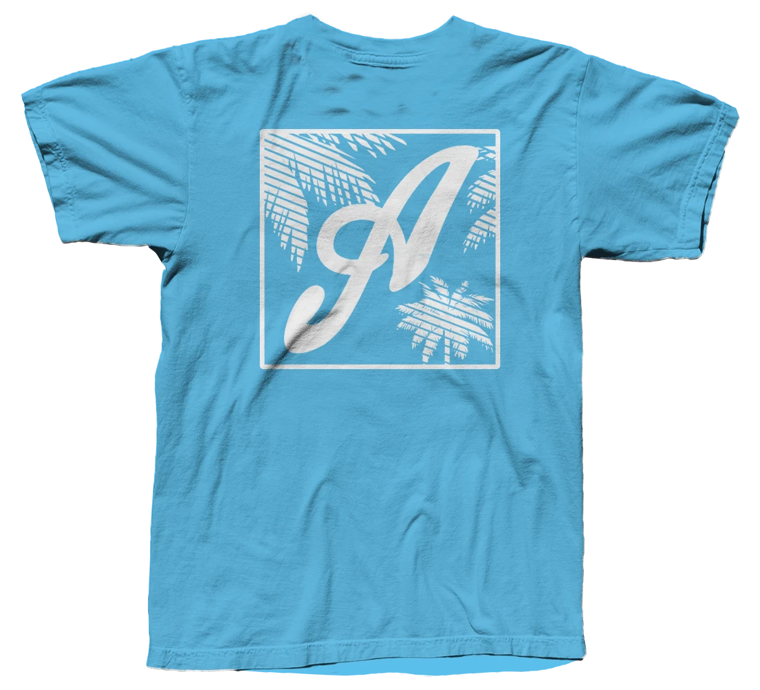 Axtone 'Miami' Blue T-Shirt