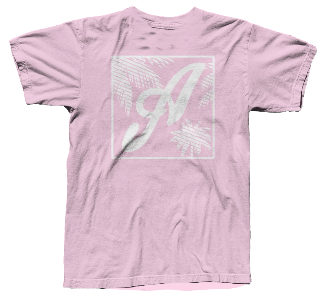 Axtone 'Miami' Light Pink T-Shirt