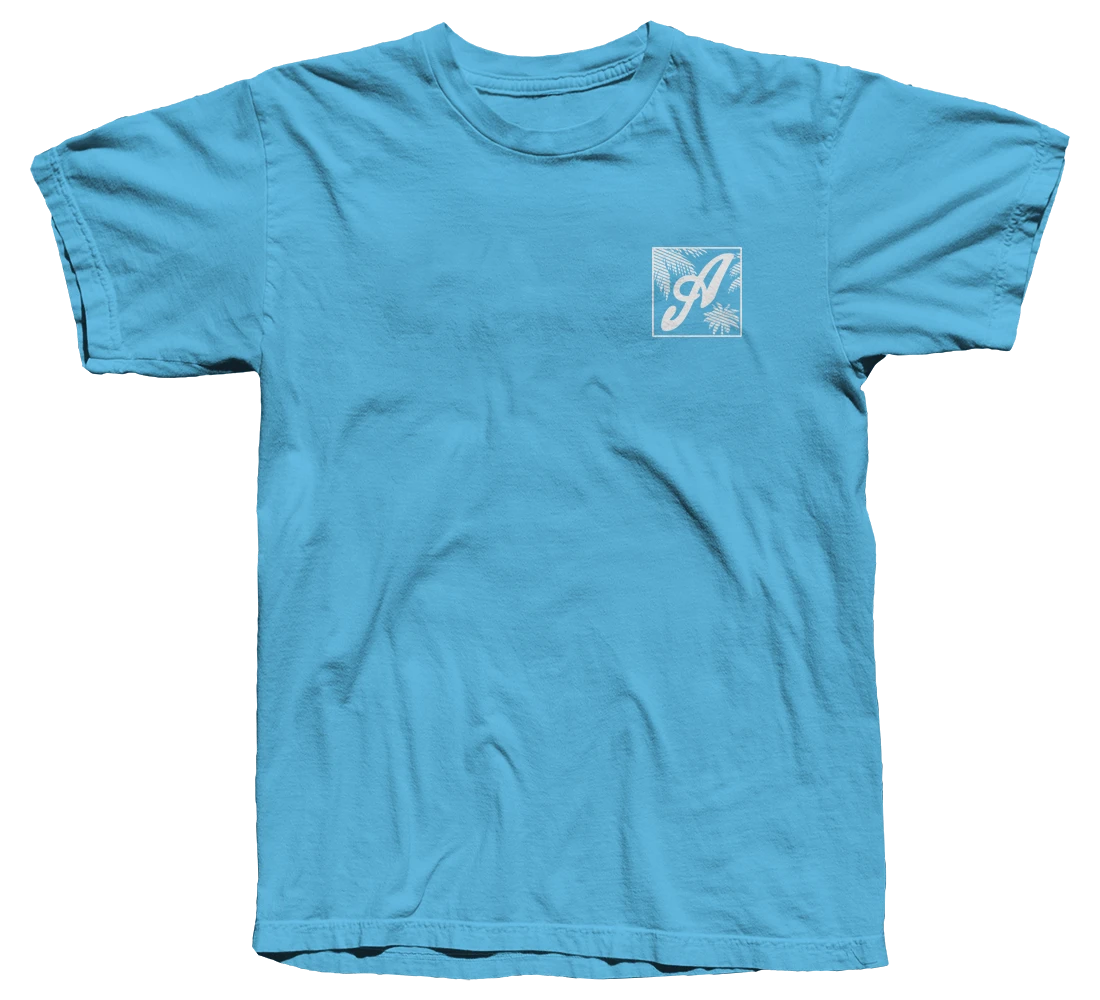 Axtone 'Miami' Blue T-Shirt
