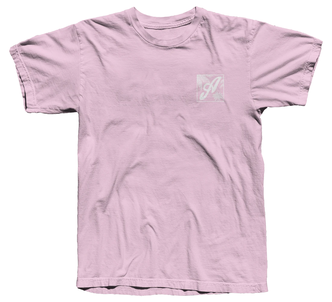 Axtone 'Miami' Light Pink T-Shirt